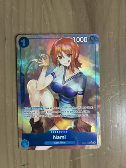 One Piece TCG Emperors in the New World OP09-050 Nami Alt Art Parallel Alternate - Image 1