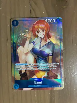 One Piece TCG Emperors in the New World OP09-050 Nami Alt Art Parallel Alternate - Image 1
