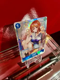 One Piece TCG NAMI OP09-050 Alt Art Rare Parallel Emperors In The New World NEW - Image 2