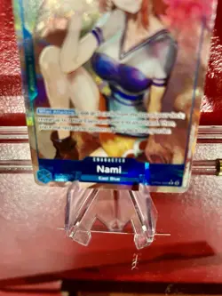 One Piece TCG NAMI OP09-050 Alt Art Rare Parallel Emperors In The New World NEW - Image 3