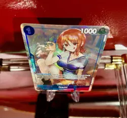 One Piece TCG NAMI OP09-050 Alt Art Rare Parallel Emperors In The New World NEW - Image 4