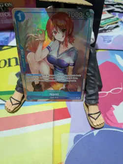 NAMI - One Piece TCG OP09-050 - AA Alt Art Rare R - Emperors in the New World - Image 1
