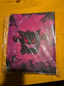 Pokemon Gengar Zip Up Card Binder with 50 Sheets & 5 Colored Sheet Seperators - Image 2