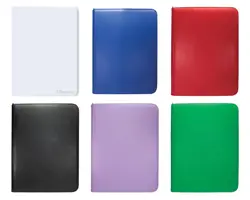 Ultra PRO Vivid: 9 Pocket Zippered Binder Storage Holds 360 Cards Pokemon Yugioh - Image 1