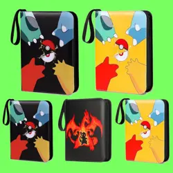 Pokemon Card Binder Zip Album 900 or 400 Cards 3x3 & 2x2 - 5 Designs - NEW - Image 1