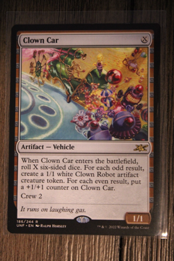 Magic The Gathering Clown Car Unfinity Regular Near Mint - Image 1