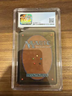 Magic: The Gathering MTG Paralyze [Alpha Edition] Graded CGC 8.5 NM/Mint+ - Image 2