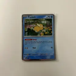 Pokemon TCG Psyduck Black Star Promo Mega Evolutions Card 007 - Image 1