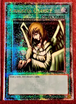 Near Mint Yugioh Graceful Charity RA03-EN116 Quarter Century Secret Rare 1st Ed - Image 1