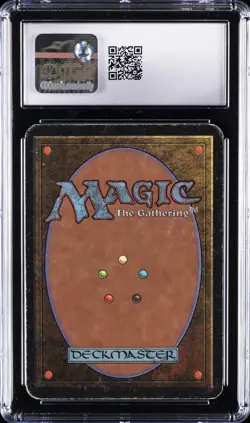 1993 MAGIC: THE GATHERING ALPHA RARE DARKPACT CGC 5 - Image 2