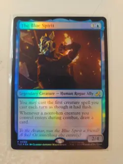 FOIL The Blue Spirit 0090 - Avatar: The Last Airbender Eternal-Legal TLE - NM - Image 1