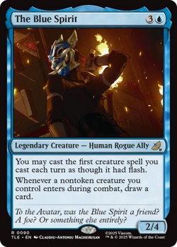 The Blue Spirit (FOIL) x1 - MTG Avatar: The Last Airbender Eternal TLE #90 - Image 1