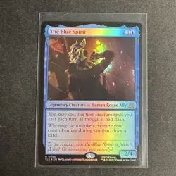 MTG The Blue Spirit 0090 Foil Avatar TLE NM - Image 1