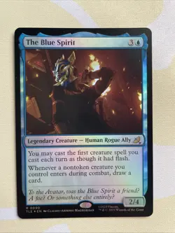 The Blue Spirit #90 (Foil) (NM) TLE Magic MTG - Image 1