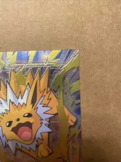 Pokemon Topps Chrome Jolteon #135 Trading Card RARE - Image 2