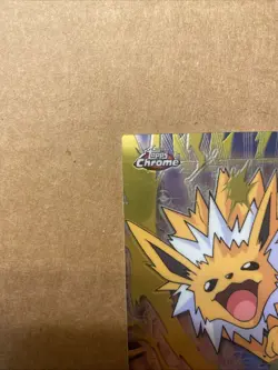 Pokemon Topps Chrome Jolteon #135 Trading Card RARE - Image 3