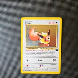 Eevee 11 Black Star Promo Holo Card WOTC Pokemon Tcg - Image 1