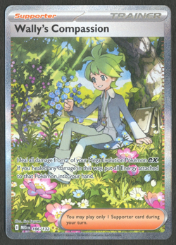 Pokemon TCG: Wally's Compassion 186/132 Mega Evolution Special Illustration Rare - Image 1