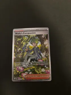 Wally’s Compassion 186/132 Special Illustration Rare Pokemon TCG Mega Evolution - Image 1