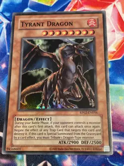 Yu-Gi-Oh! TCG Tyrant Dragon RP02-EN056 Super Rare Unlimited NM/M - Image 1