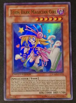 Yu-Gi-Oh! TCG Toon Dark Magician Girl (JUMP-EN010) Limited Edition UR (Mint) - Image 1