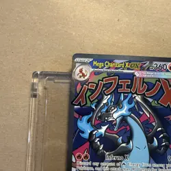 Mega Charizard X EX 023 Black Star Promo Full Art - Pokemon Phantasmal Flames - Image 3