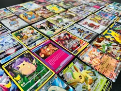 Massive 1000 Pokemon Card Lot - Over 100 Foils, Rares, V's, EX's - NO DUPLICATES - Image 2