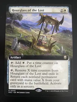 Hourglass of the Lost #0040 MTG Modern Horizons 3 M3C NM English EXTENDED ART - Image 1
