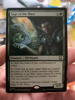 MTG Sage of the Maze [Modern Horizons 3 Commander] Near Mint - Image 1