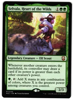 Selvala, Heart of the Wilds 246 - NM - Commander: Modern Horizons 3 Normal M - Image 1