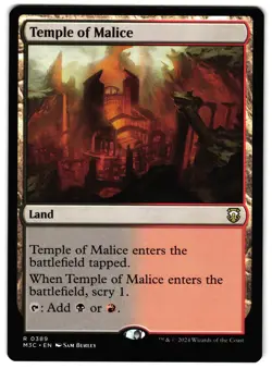 Temple of Malice 389 - NM - Commander: Modern Horizons 3 Normal R - Image 1