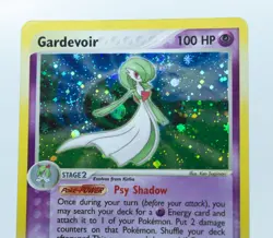 GARDEVOIR 7/109 Holo Swirl Rare Ex Ruby & Sapphire E-Series 2003 - Pokemon Card - Image 3