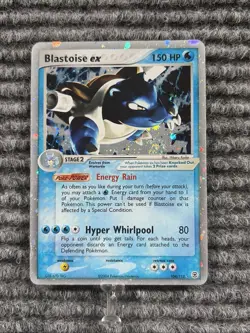 Blastoise ex 104/112 Holo Rare 2004 Pokemon Card - EX Era Vintage - Image 1