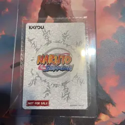 Naruto Uzumaki PSA Magazine Promo Card SEALED - Image 2