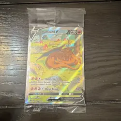 Pokemon Charizard V SWSH260 Promo Sword & Shield Holo Card sealed - Image 1