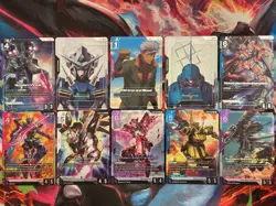 Steel Requiem - Bandai Gundam Card Game GD03 Lot LR R+ U+ C+ SP - Image 1