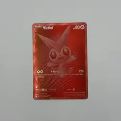 Pokemon TCG Victini Full Art Holo Card 172/086 Near Mint Condition - Image 1