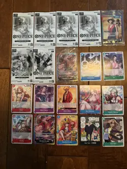 Bundle Lot Of One Piece Trading Card Promo Packs & Cards Sealed See Pictures - Image 1