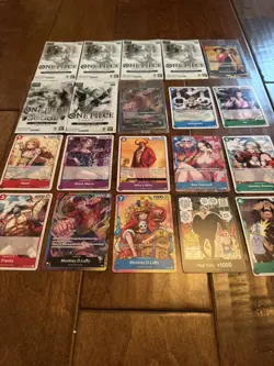 Bundle Lot Of One Piece Trading Card Promo Packs & Cards Sealed See Pictures - Image 5