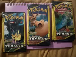 🔥Pokemon TCG Sun & Moon Team Up 3 Cards Pack 🔥 - Image 1