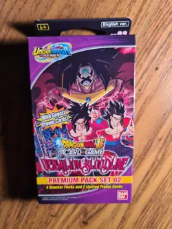 Dragon Ball Super Card Game Vermilion Bloodline Premium Pack Set 02 new sealed - Image 1