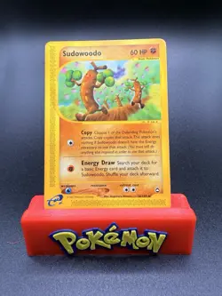 Pokemon Card - Sudowoodo Aquapolis 36/147 Rare Non Holo MP - Image 1