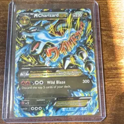 Pokemon M Charizard EX 69/106 Flashfire Ultra Rare Mega Holo 2014 Card - Image 2