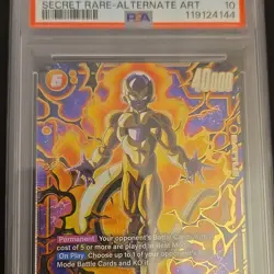 Dragon Ball Super Card Game Frieza Secret Rare Alternate Art PSA 10 - Image 1