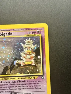 Slowking 14/111 Holo Neo Genesis French Pokemon Card Vintage Heavy Played HP - Image 5