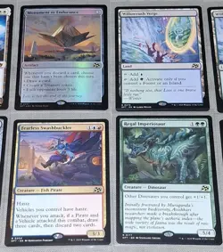 Magic The Gathering Aetherdrift Mythic Rare Lot 17 Cards Monument Willowrush - Image 4