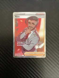 Rose 189/189 Darkness Ablaze Full Art NM Trainer Pokemon TCG Card - Image 1