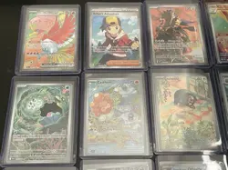 Lot Of 20 SIR & IR DRI, SSP, OBF, JTG, PAR, SVP Pokemon Cards In Top Loaders - Image 2