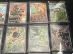 Lot Of 20 SIR & IR DRI, SSP, OBF, JTG, PAR, SVP Pokemon Cards In Top Loaders - Image 3
