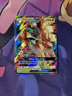 Decidueye GX - 12/149 - Pokemon Sun & Moon Base Set Ultra Rare Card VLP - Image 1